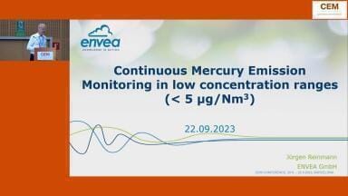 Continuous Mercury Emissions Monitoring in low concentration ranges